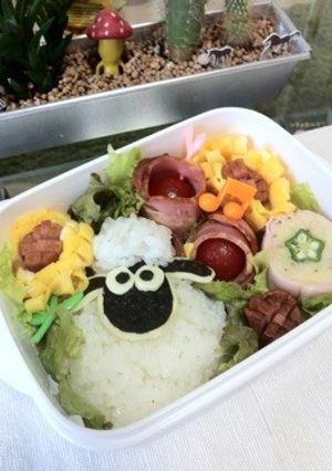 ひつじのショーンのキャラ弁☆-レシピのメイン写真