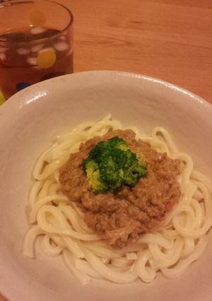 簡単 すりゴマで汁なし担々麺-レシピのメイン写真