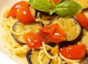 なす、トマト、バジル☆夏野菜パスタ♪-レシピのメイン写真