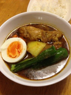 サクッと作れる和風なスープカレー-レシピのメイン写真