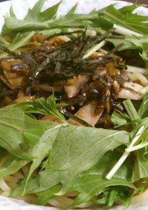 高菜とエリンギの和風パスタ-レシピのメイン写真