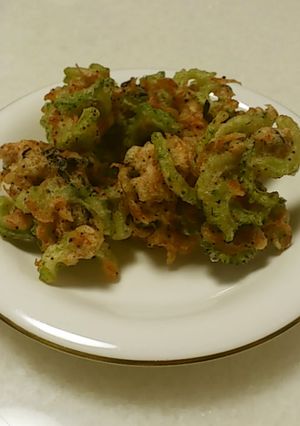 ゴーヤのかき揚げ-レシピのメイン写真
