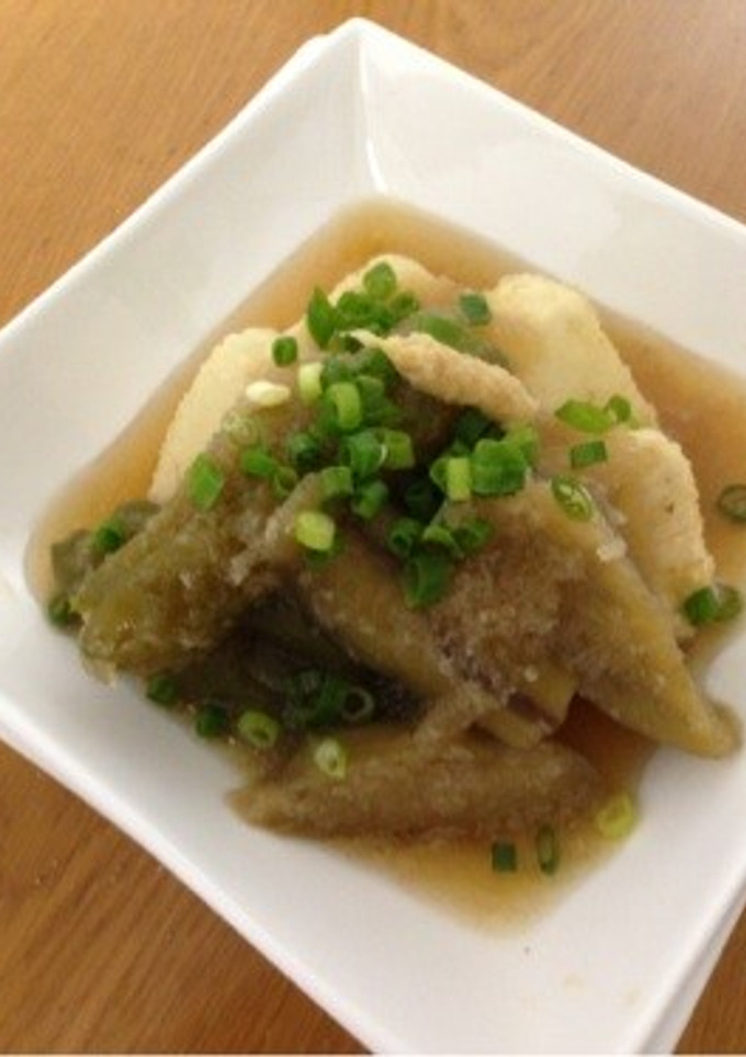 ナスとピーマンの冷やしみぞれ煮-レシピのメイン写真