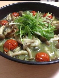 ホタテのバジルソース煮-レシピのメイン写真