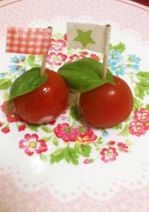 かわいい♪ミニトマト-レシピのメイン写真