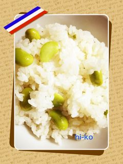 シンプル枝豆ごはん-レシピのメイン写真