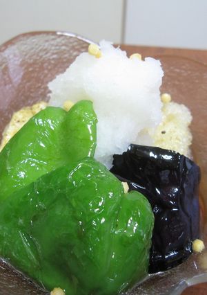 普通の揚げ出し豆腐♪夏野菜も一緒に~♪-レシピのメイン写真