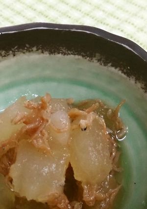 冬瓜使い切り☆冬瓜のチリメン山椒和え-レシピのメイン写真