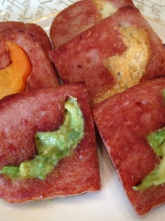 お弁当にSPAM☆簡単3色スパムソテー-レシピのメイン写真
