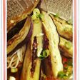 ぶっかけ素麺☆茄子の揚げ浸し乗せ