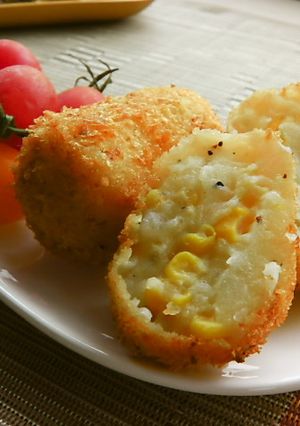 簡単！しっとりコーンコロッケ♬-レシピのメイン写真