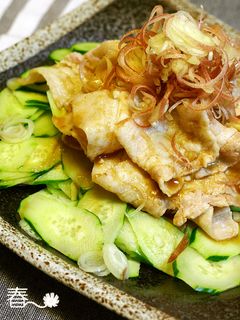 わさび風味の冷しゃぶ-レシピのメイン写真