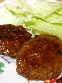 あなたのための照り焼きつくね-レシピのメイン写真