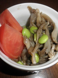 簡単! 舞茸と枝豆のサラダ-レシピのメイン写真