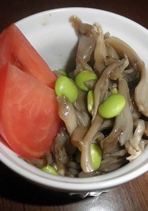 簡単！　舞茸と枝豆のサラダ-レシピのメイン写真