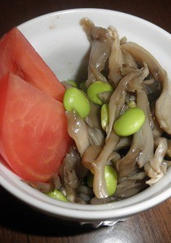 簡単！　舞茸と枝豆のサラダ-レシピのメイン写真