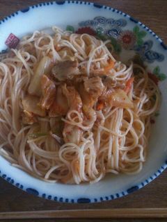 【手抜き】そうめんチャンプル-レシピのメイン写真