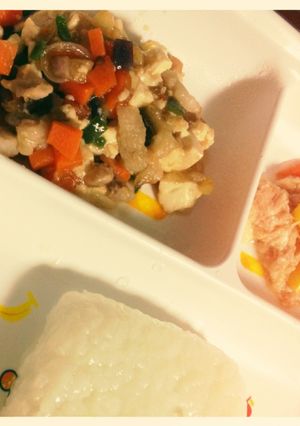 離乳食☆後期 肉豆腐☆取り分け-レシピのメイン写真