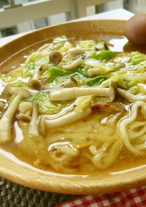夏休みの昼ご飯レシピ！簡単和風皿うどん☆-レシピのメイン写真