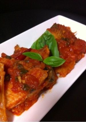 かすべのイタリアン＊トマトソースがけ-レシピのメイン写真