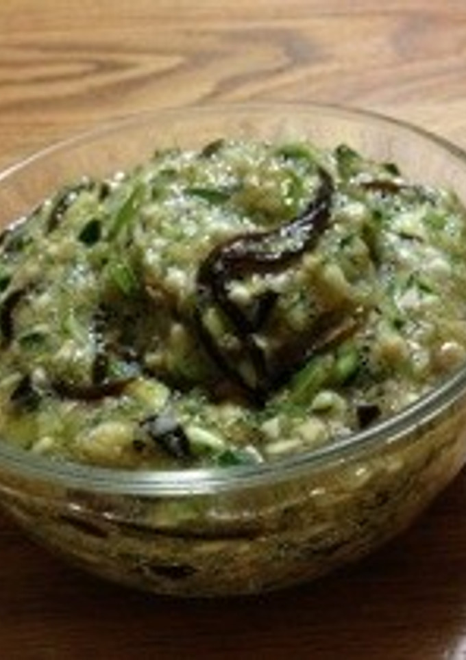 夏野菜の山形だし風 フードプロセッサーで-レシピのメイン写真