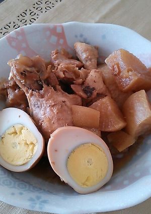 圧力鍋で鶏と大根のさっぱり煮-レシピのメイン写真