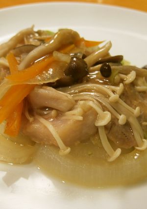 野菜蒸し、豚肉みそ漬け-レシピのメイン写真