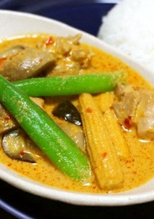 自家製ペーストで作るタイレッドカレー-レシピのメイン写真