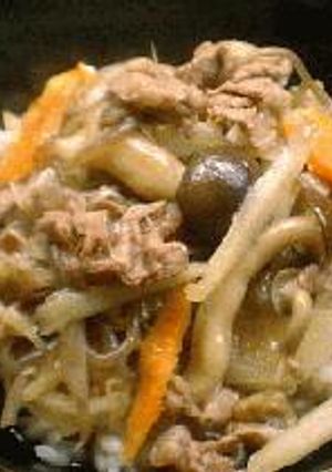 簡単★ヘルシー　具だくさん牛丼-レシピのメイン写真