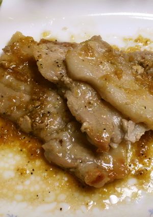 豚バラ肉のおろしポン酢ソースかけ-レシピのメイン写真