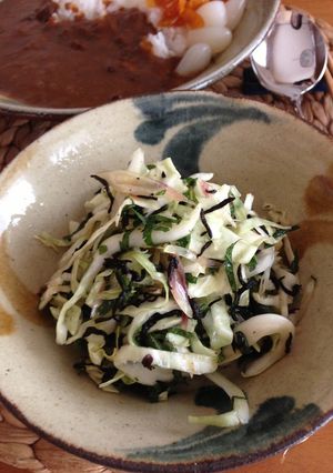 キャベツとひじき香味野菜サラダ-レシピのメイン写真