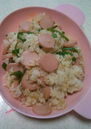 ピーマンと魚二ソチャーハン-レシピのメイン写真