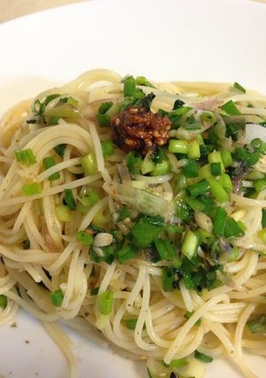 梅七味さっぱり冷製パスタ-レシピのメイン写真