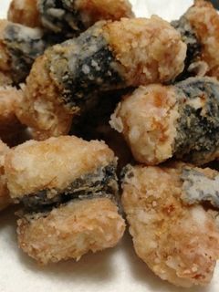 ☆鶏胸肉の磯辺揚げ☆-レシピのメイン写真