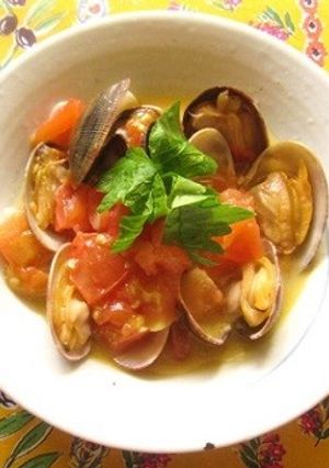 アサリのトマト煮-レシピのメイン写真