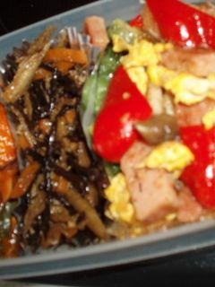 チャンプルー弁当-レシピのメイン写真