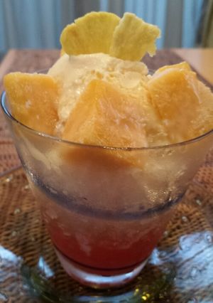 暑い夏におすすめ♪マンゴーかき氷-レシピのメイン写真