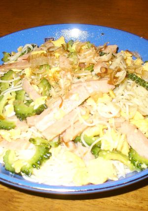 ゴーヤそうめんチャンプルー-レシピのメイン写真