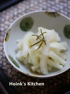 かつおだし香る大根の甘酢漬け-レシピのメイン写真