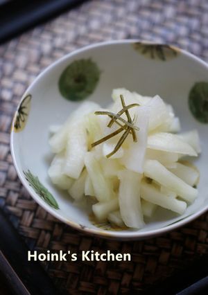 かつおだし香る大根の甘酢漬け-レシピのメイン写真