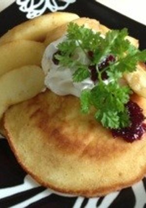 ホットケーキ-レシピのメイン写真
