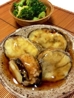 絶品！ なすの挽肉はさみ揚げ Part1-レシピのメイン写真