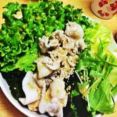 野菜たっぷり冷やし白胡麻うどん♡-レシピのメイン写真