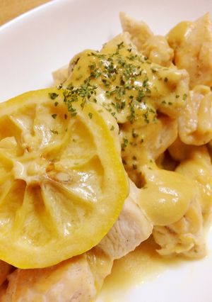 鶏のレモン豆乳クリーム煮-レシピのメイン写真