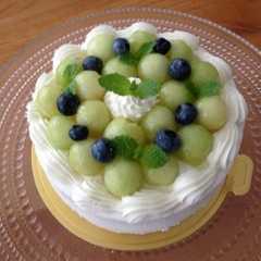 รูปของ メロンショートケーキ