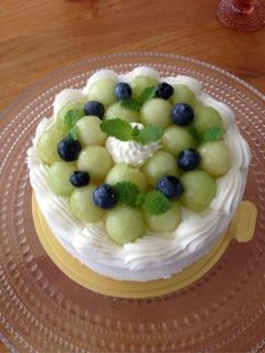 メロンショートケーキ-レシピのメイン写真