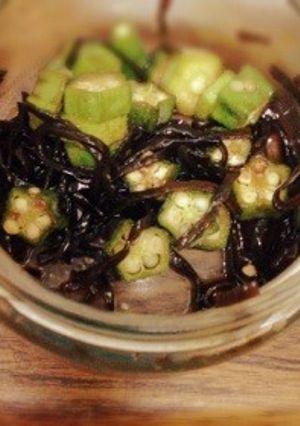 オクラの塩昆布漬け-レシピのメイン写真