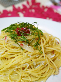 しらすと梅のさっぱりパスタ♡-レシピのメイン写真
