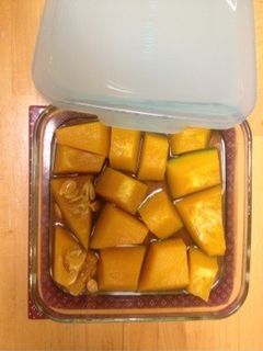 週末のストック〜かぼちゃの煮物☆-レシピのメイン写真