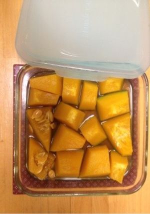 週末のストック〜かぼちゃの煮物☆-レシピのメイン写真